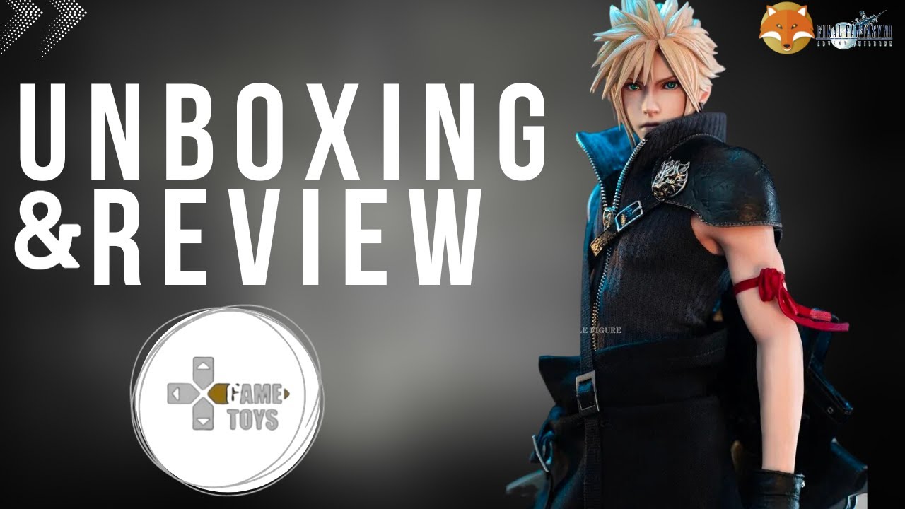 Gametoys Cloud Strife & Fenrir Deluxe Final Fantasy VII Advent