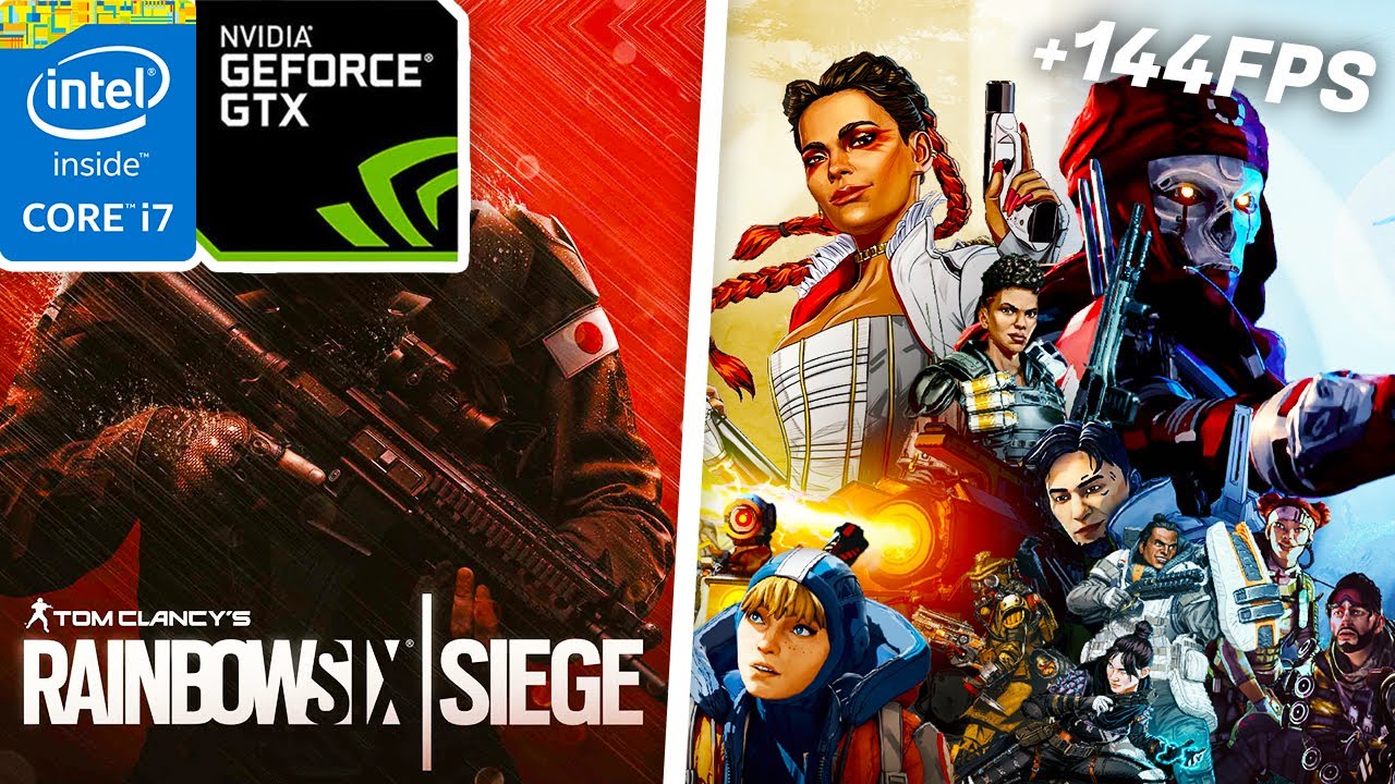 i7 7700 + GTX 1660 Ti | GAMING BENCHMARKS // FORTNITE & APEX