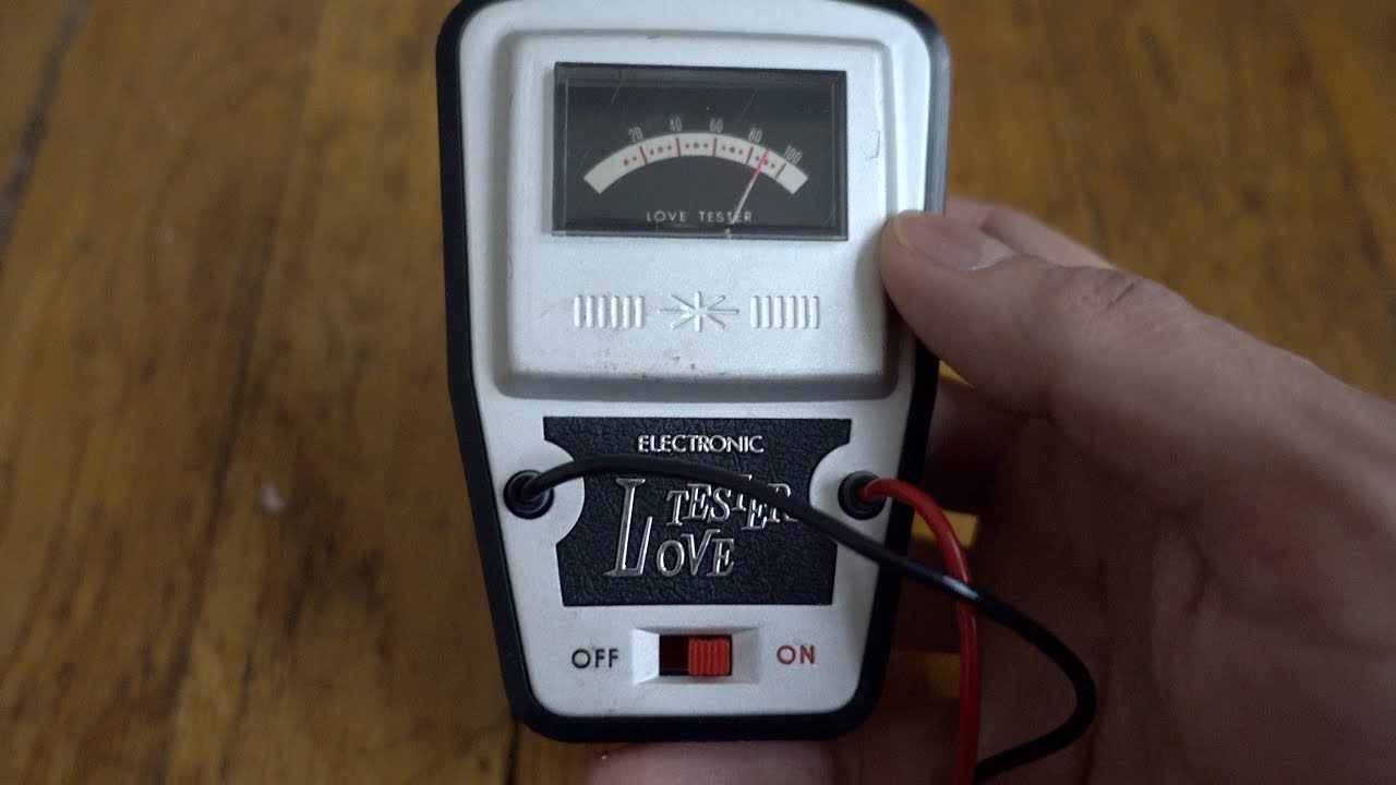 Testing out the Vintage and Rare Nintendo Love Tester - YouTube