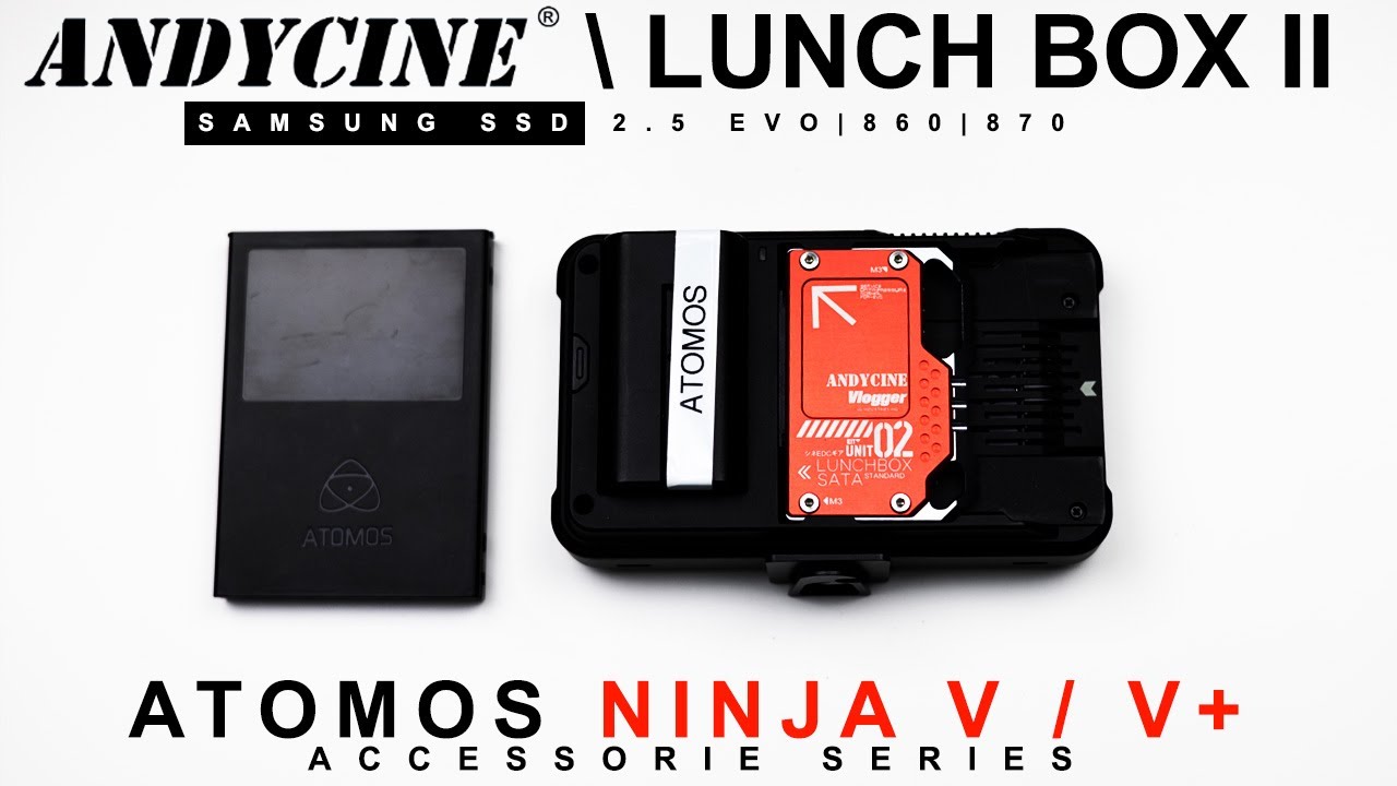 Atomos Ninja V+ Accessories - Angelbird AtomX alternative