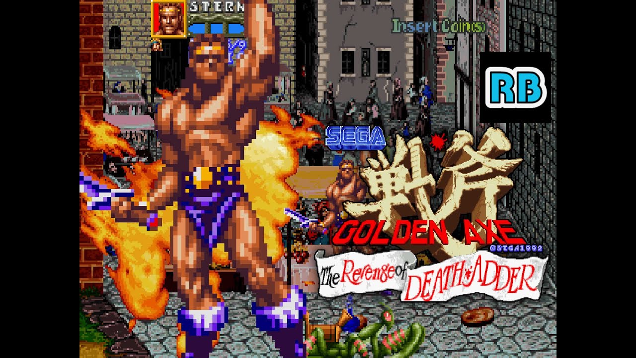 1992 [60fps] Golden Axe The Revenge of Death Adder 870pts Stern