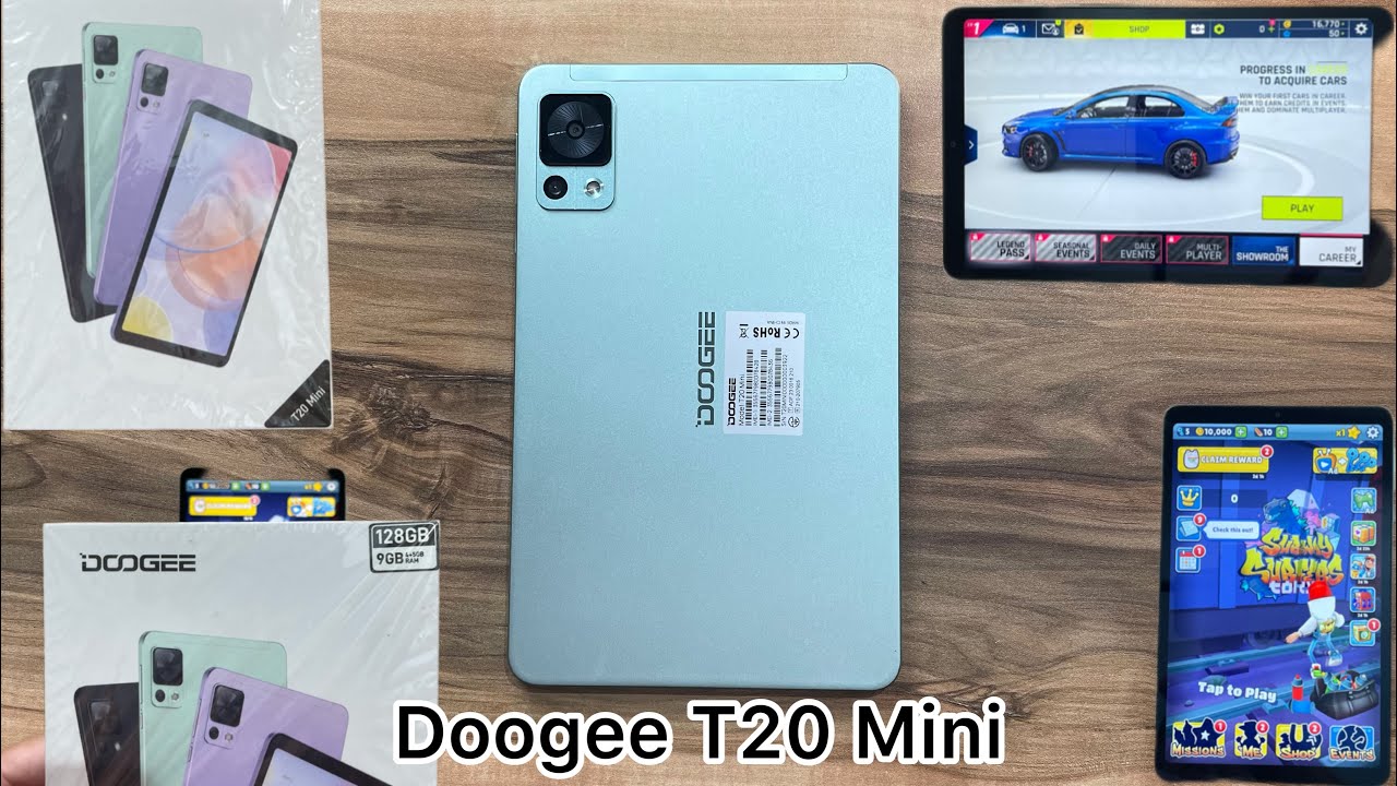 Doogee T20 Mini Unboxing & First Impression - YouTube