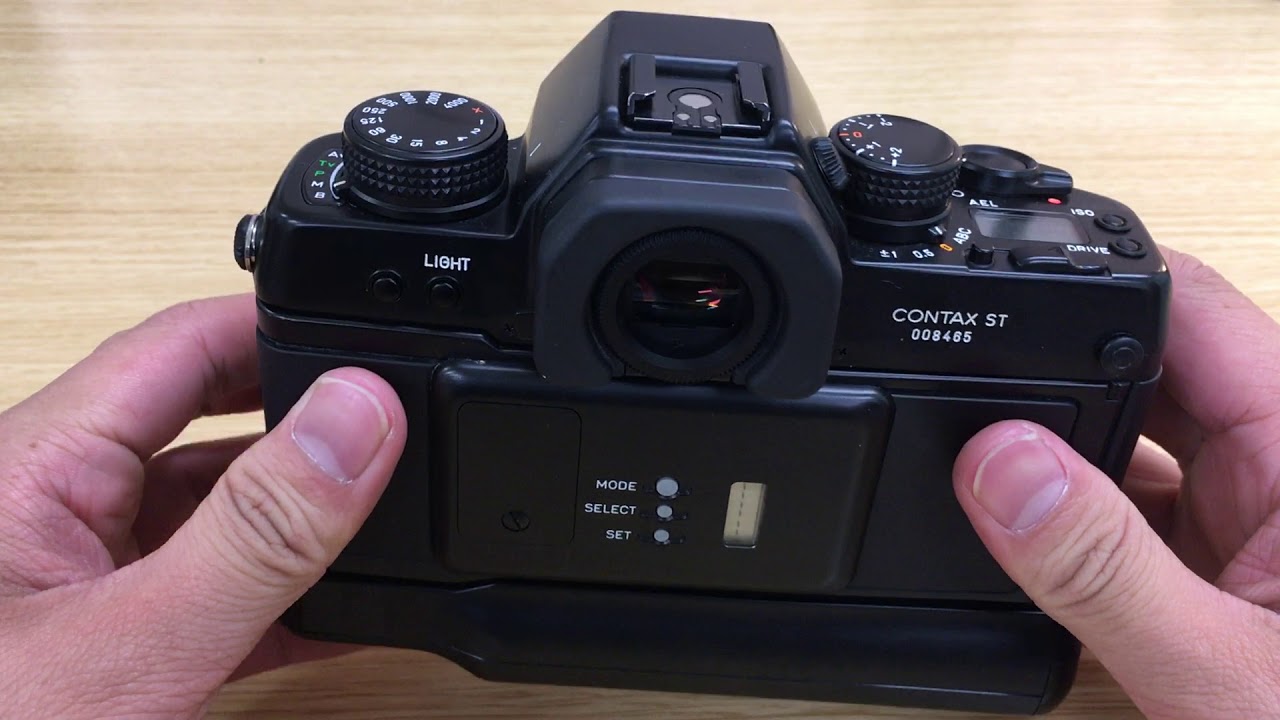 完動品】CONTAX ST + P7 フイルム一眼レフ 動作確認済み 完動品