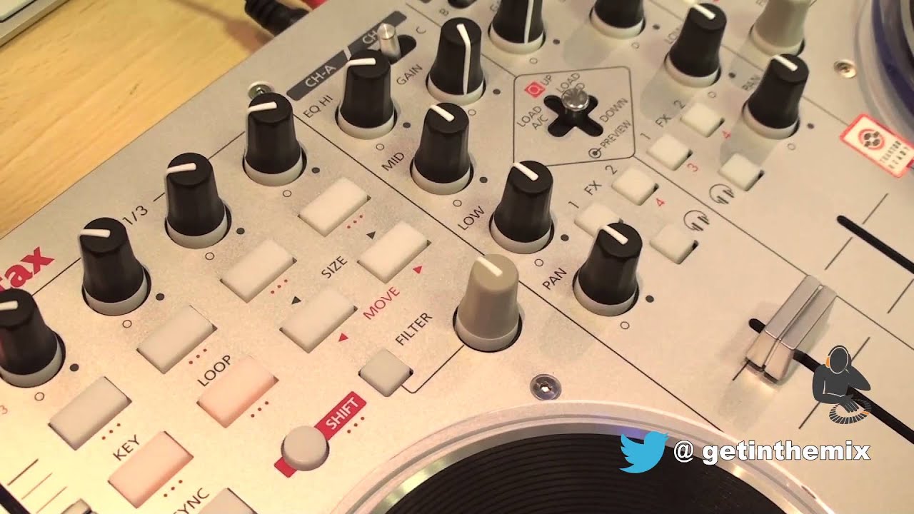 Vestrax VCI 100mk2 DJ Controller with DJ Tutor @ www.getinthemix