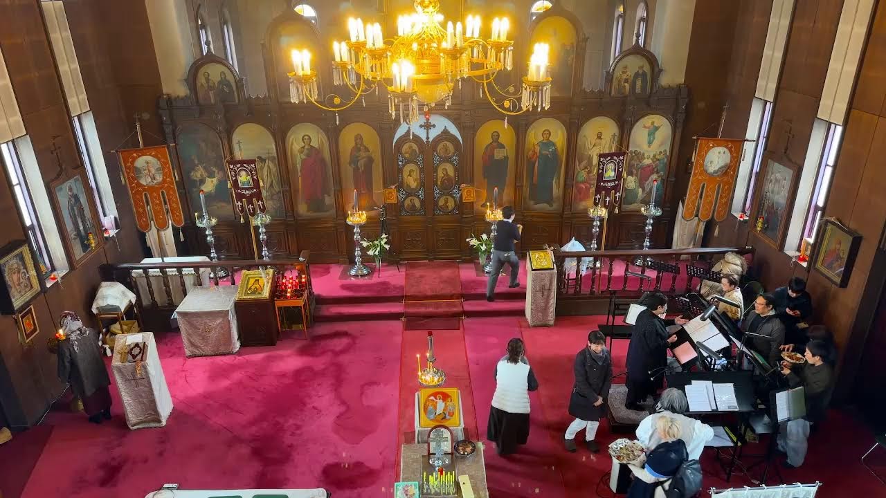 大阪ハリストス正教会、聖体礼儀 // Osaka Orthodox Church Divine