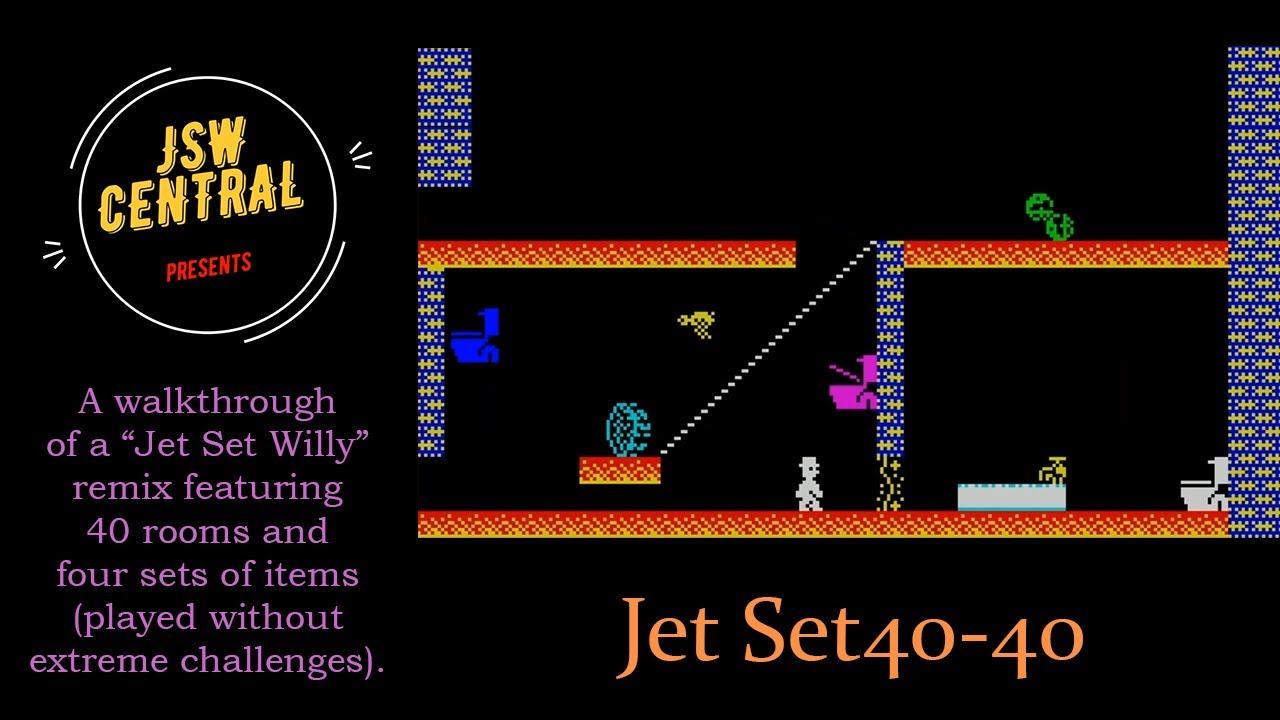 Jet Set 40-40 walkthrough (played with extreme challenges off