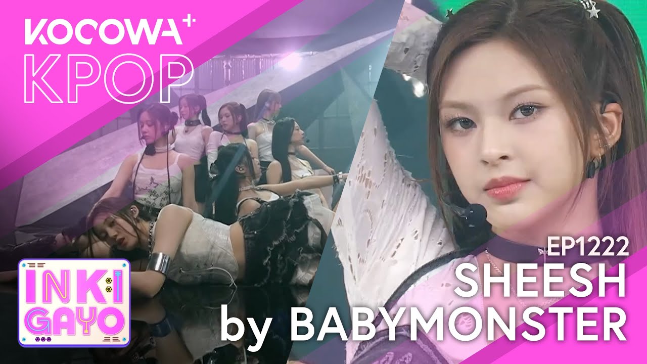 BABYMONSTER - SHEESH | SBS Inkigayo EP1222 | KOCOWA+ - YouTube
