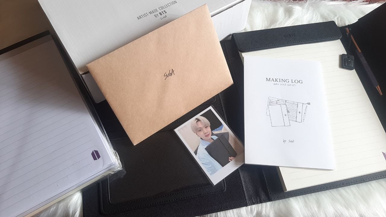 ARTIST-MADE COLLECTION BY BTS SUGA [Black Note & Cover Set