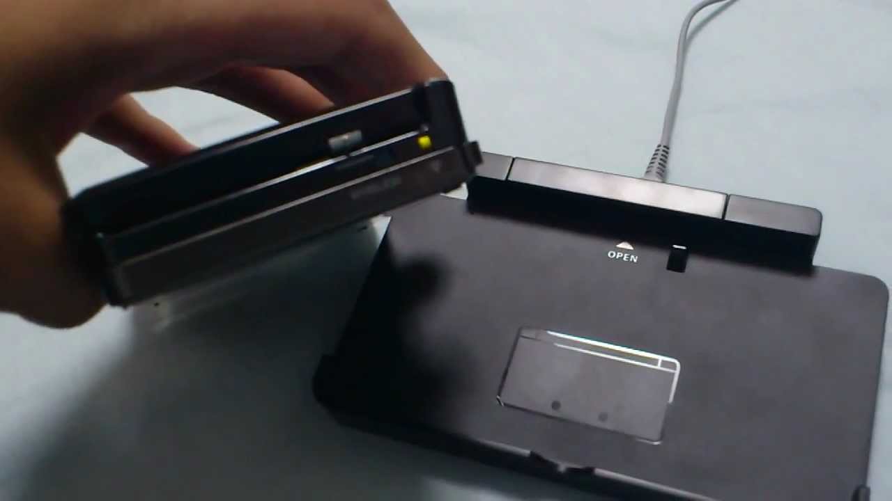 ニンテンドー3DSの卓上ホルダを紹介 - YouTube