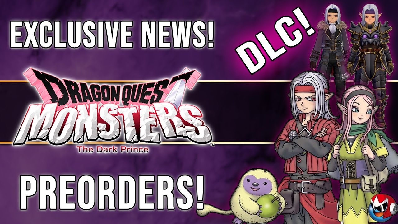 Dragon Quest Monsters: The Dark Prince New Monsters ~ DLC News