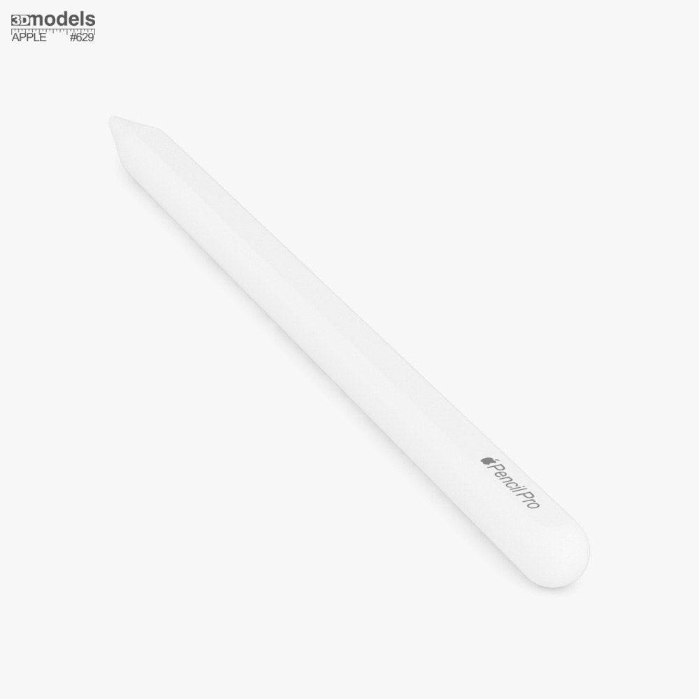 アップルペンシル プロ 2024 3Dモデル - ダウンロード 電子
