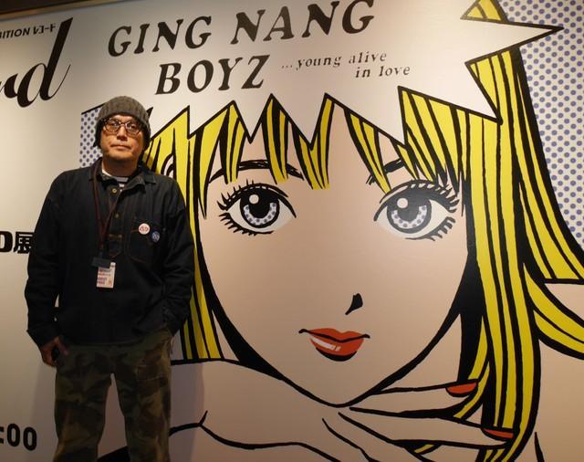 江口寿史 RECORD展」発売2年ようやく開催 江口さんファンとの