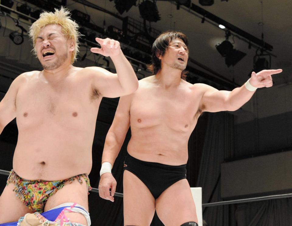 大森＆男色が新ノーフィアー結成「一人足りない」高山の復活を待望