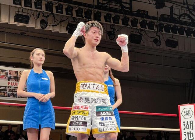 桑原拓まさかダウンも逆転KO勝利「もう一回世界目指す」 昨年5月