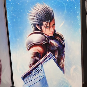 Zack Final Fantasy VII Remake - Limited Edition Fine Art Print