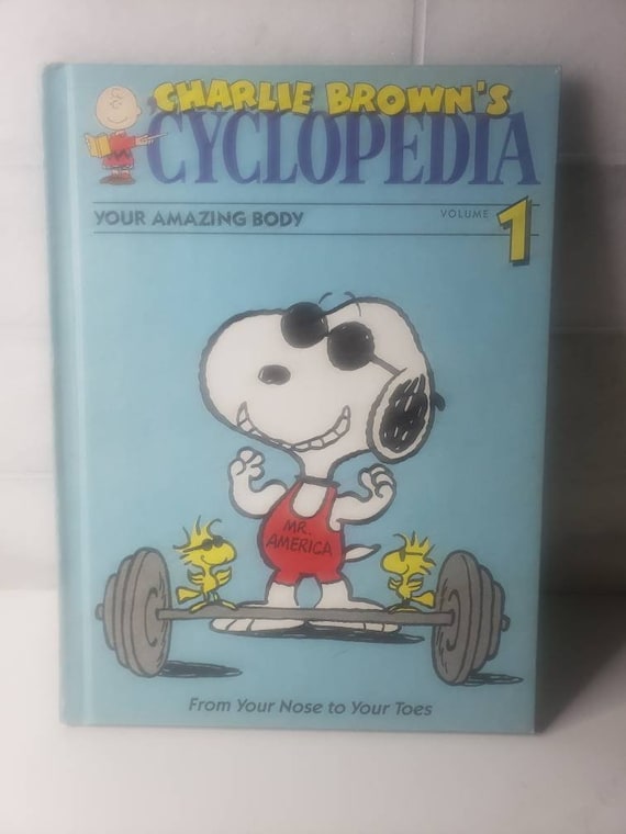 Charlie Brown's Cyclopedia Volume 1 Your Amazing Body Vintage 1990