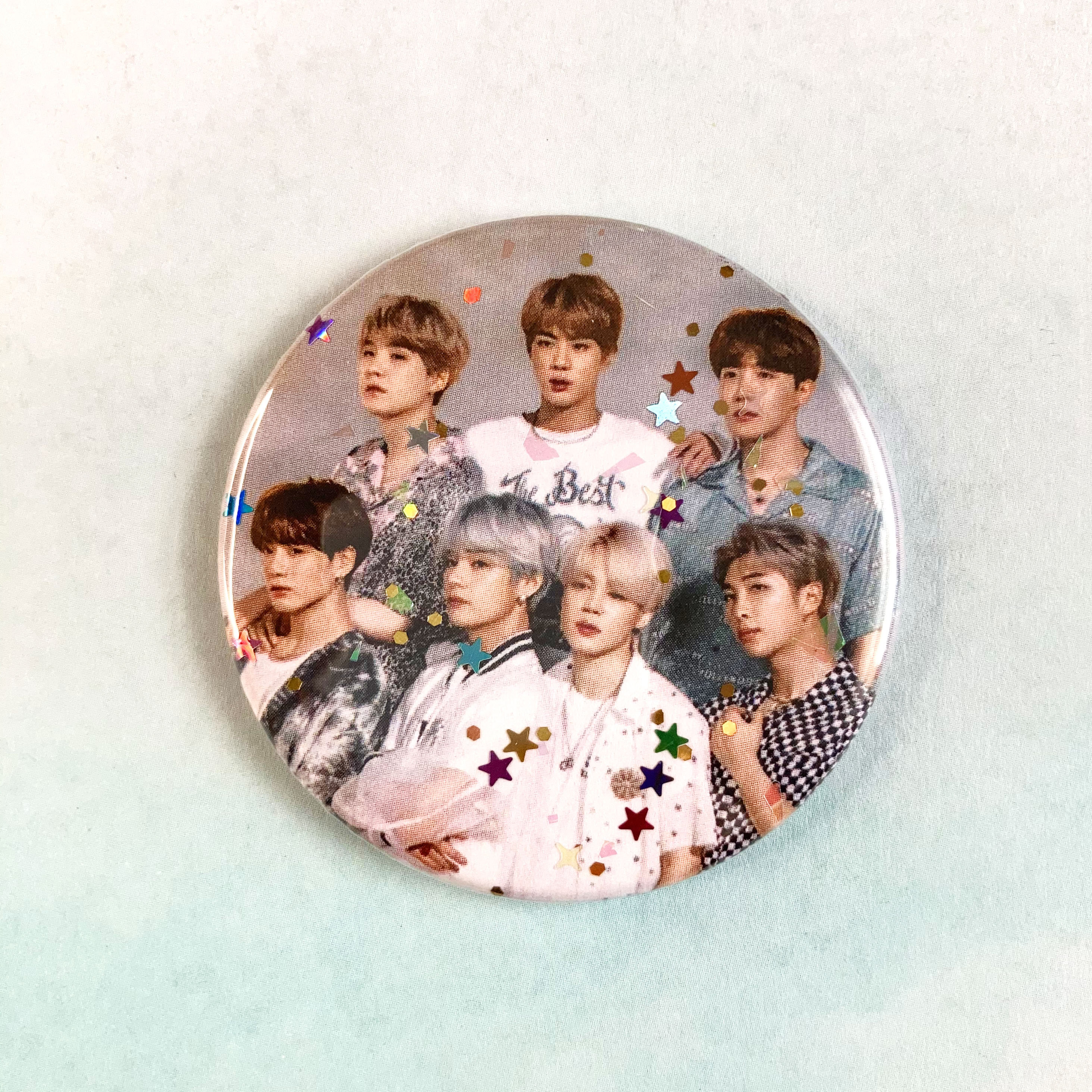 BTS Merch Kpop Pins - BTS Pins - Bangtan Boys Kpop Pinback Button