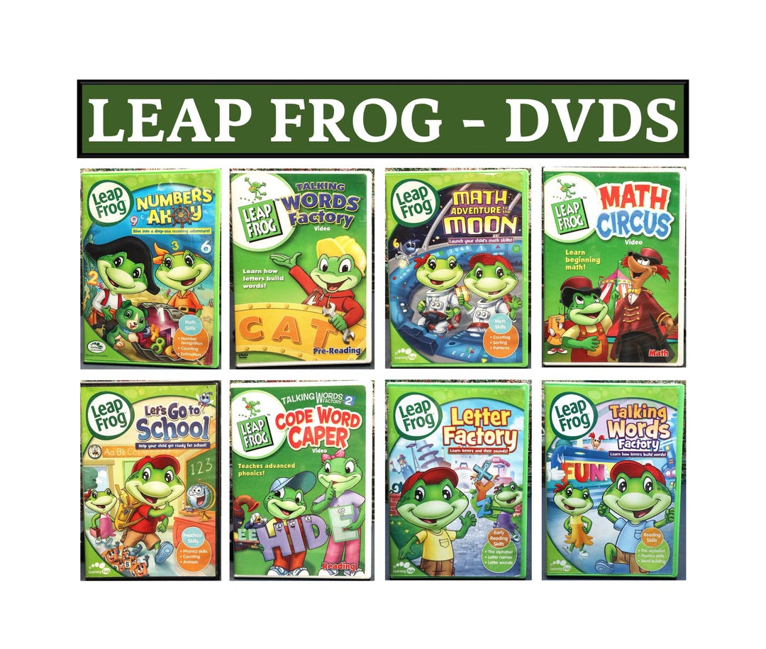 Leap Frog Dvds - Etsy