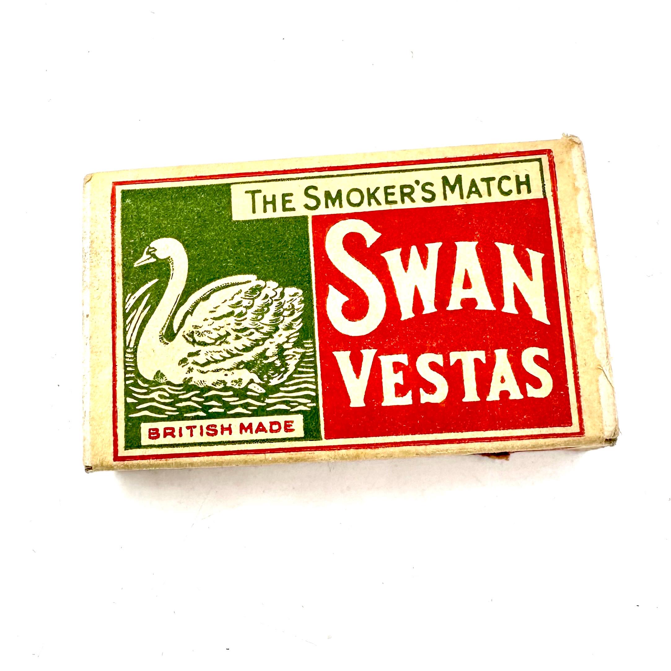 Antique Swan Vestas Match Box Bryant & May London - Etsy UK