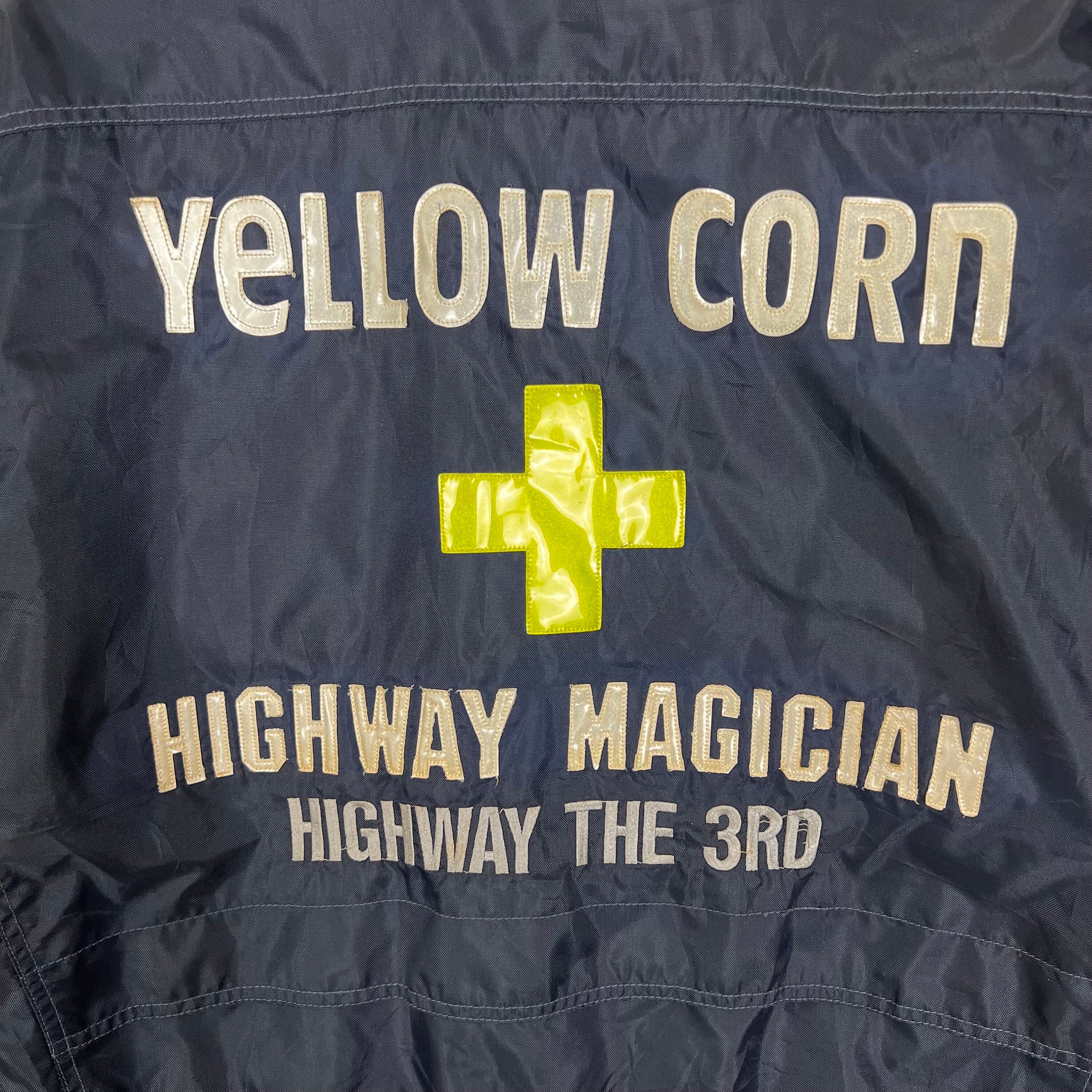 Vintage Yellow Corn Highway Magician Bomber Jacket - Size Large - Etsy