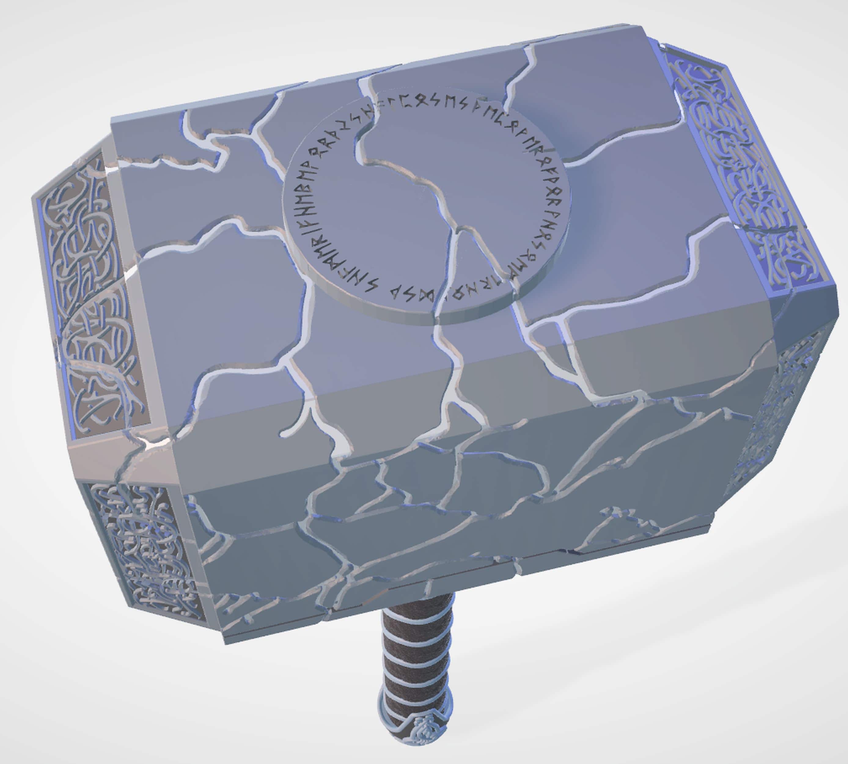 マイティ・ソー MCU ムジョルニアは損傷しておらず、ひび割れは