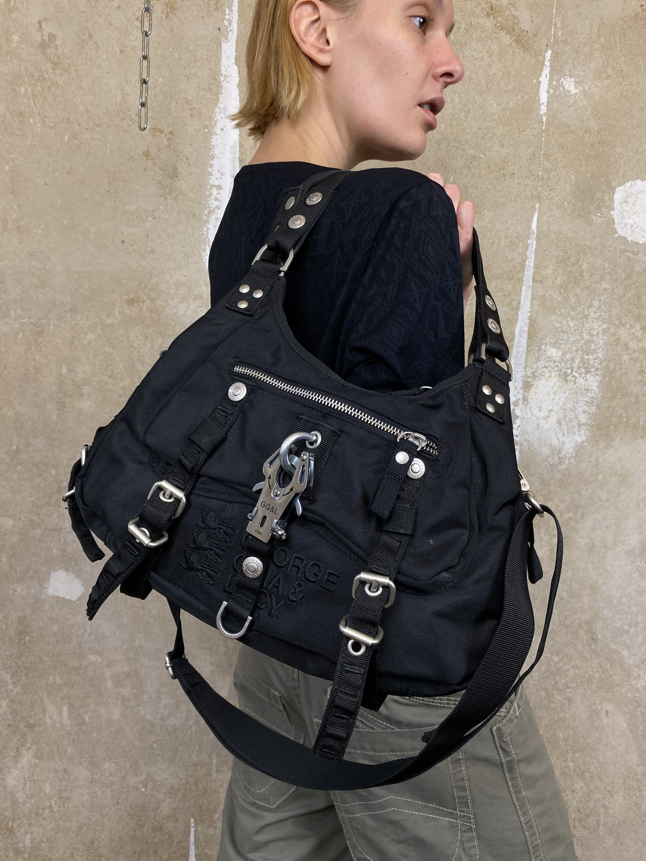 GGL George Gina Lucy Shoulder Bag | Y2K Rave & Utility Bag - Etsy