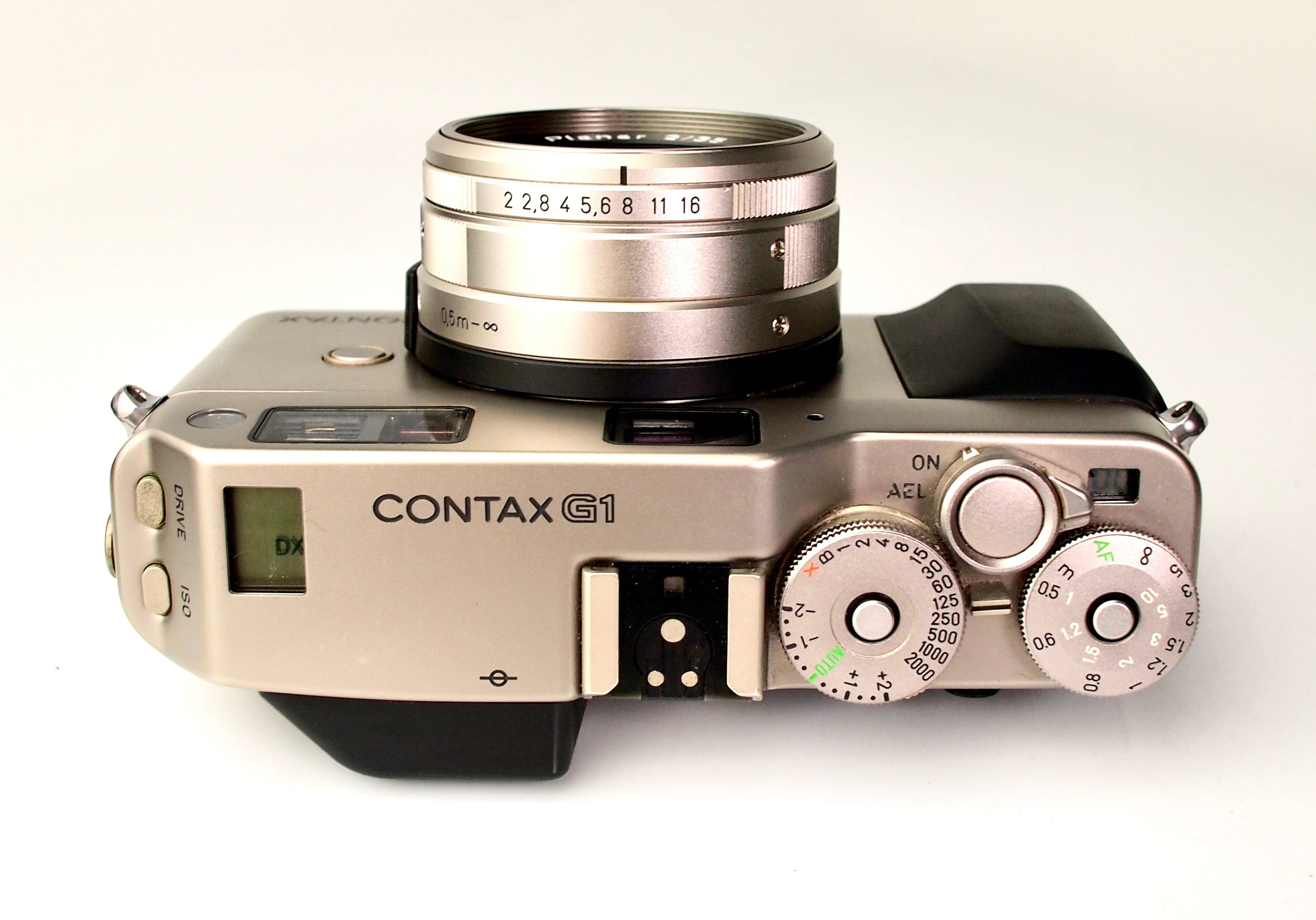 Contax G1 Titanium Green Label Premium Rangefinder Film Camera