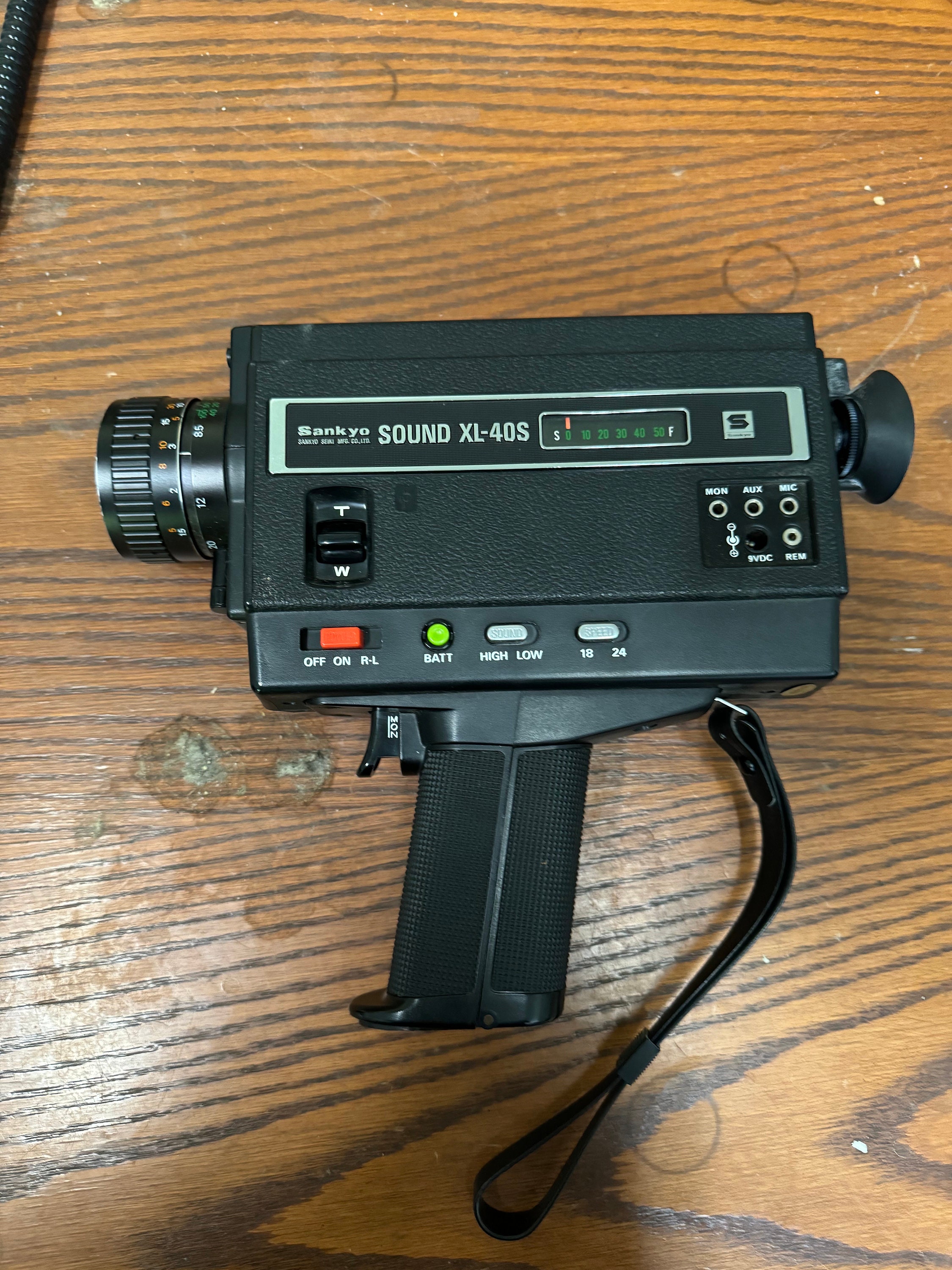 Sankyo Sound XL-40S Super 8mm Sound Film Camera W/case Excellent