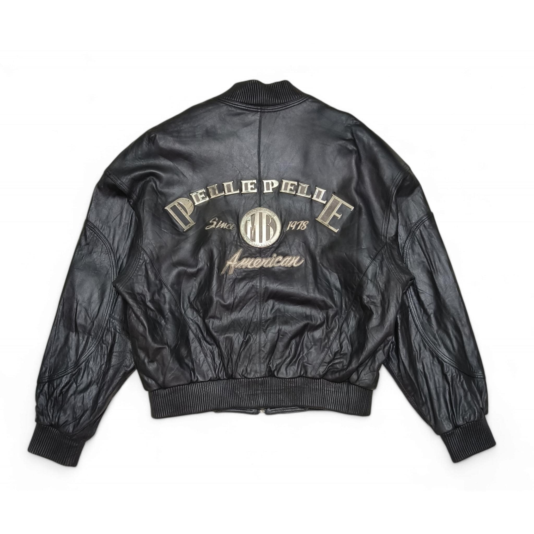 ヴィンテージ：Pelle Pelle レザージャケット - Marc Buchanan ヒップ