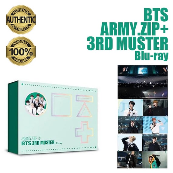 BTS 3RD Muster Army.ZIP + Bluray Disc Full Paket | Bts BT21 Linie