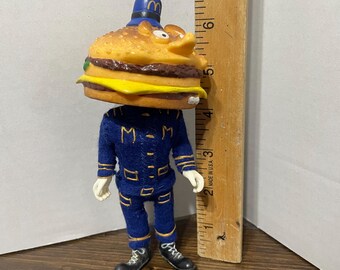 Vintage 1976 Mcdonald's Officer Big Mac Mcdonaldland Toys