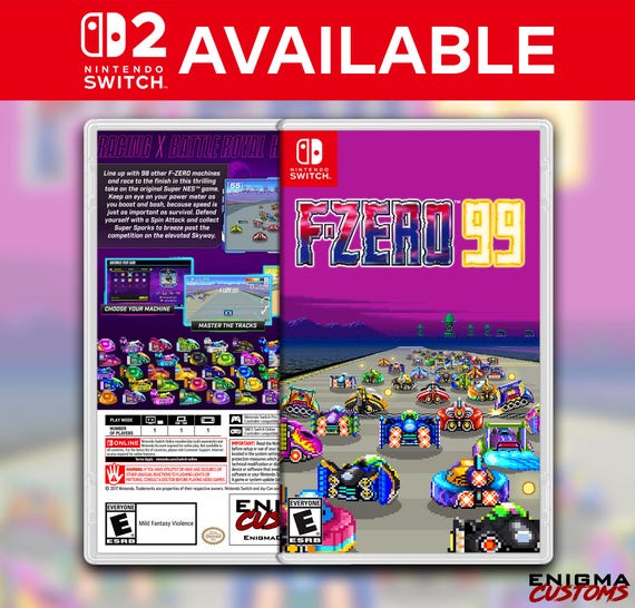 F-zero 99 Custom Switch Cover (NO GAME) - Etsy