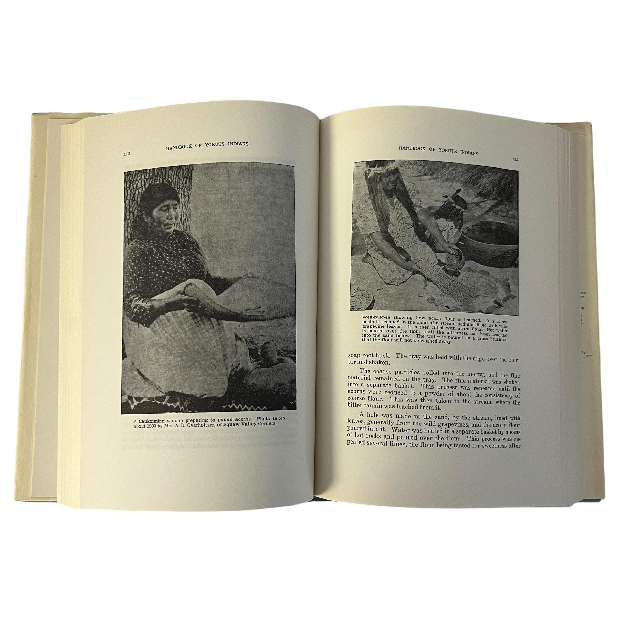 SIGNED Handbook of Yokuts Indians by F.F. Latta 1949 FIRST EDITION