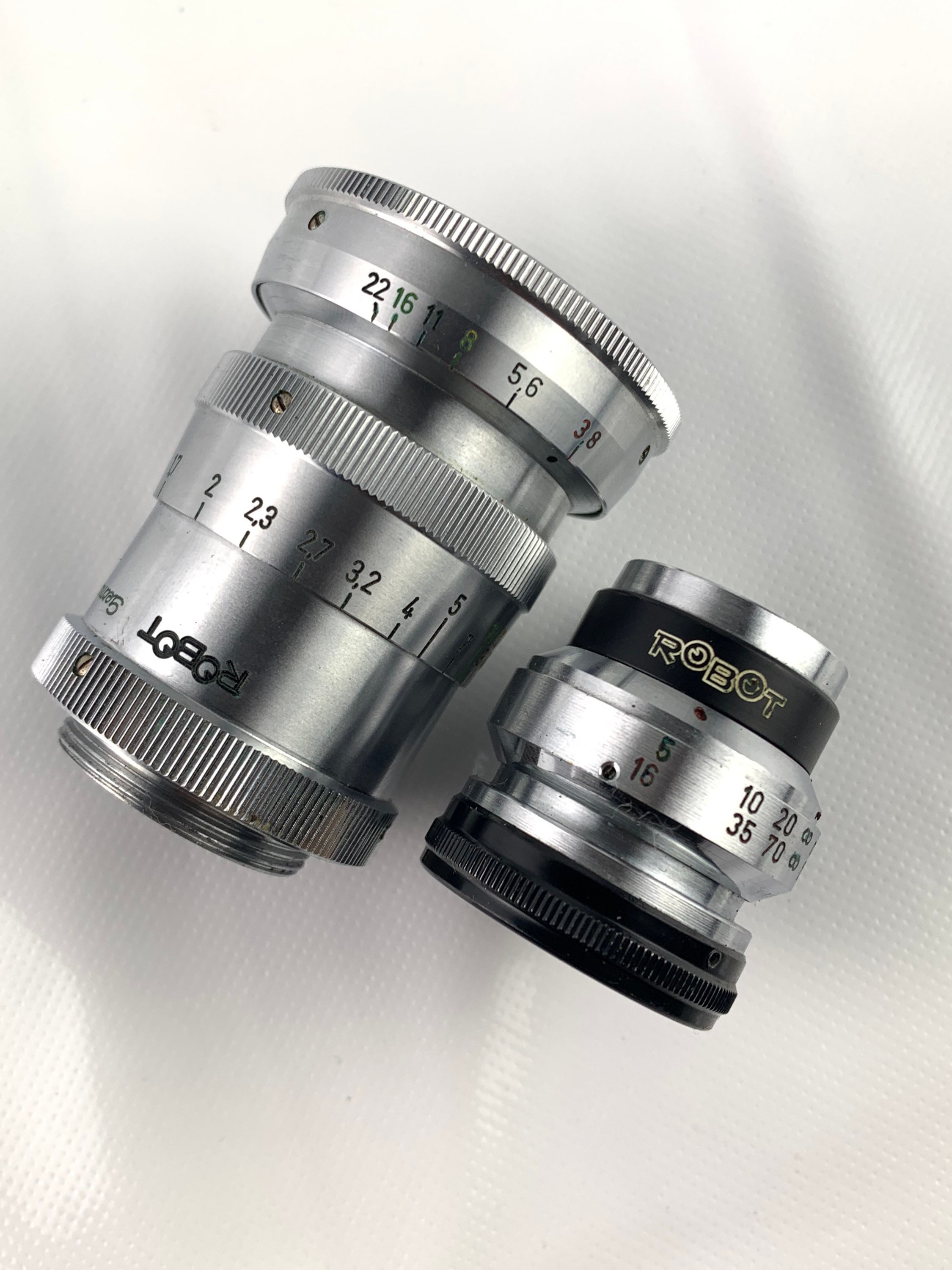 Schneider Kreuznach Tele Xenar 75 mm f/3.8 レンズ（ビュー