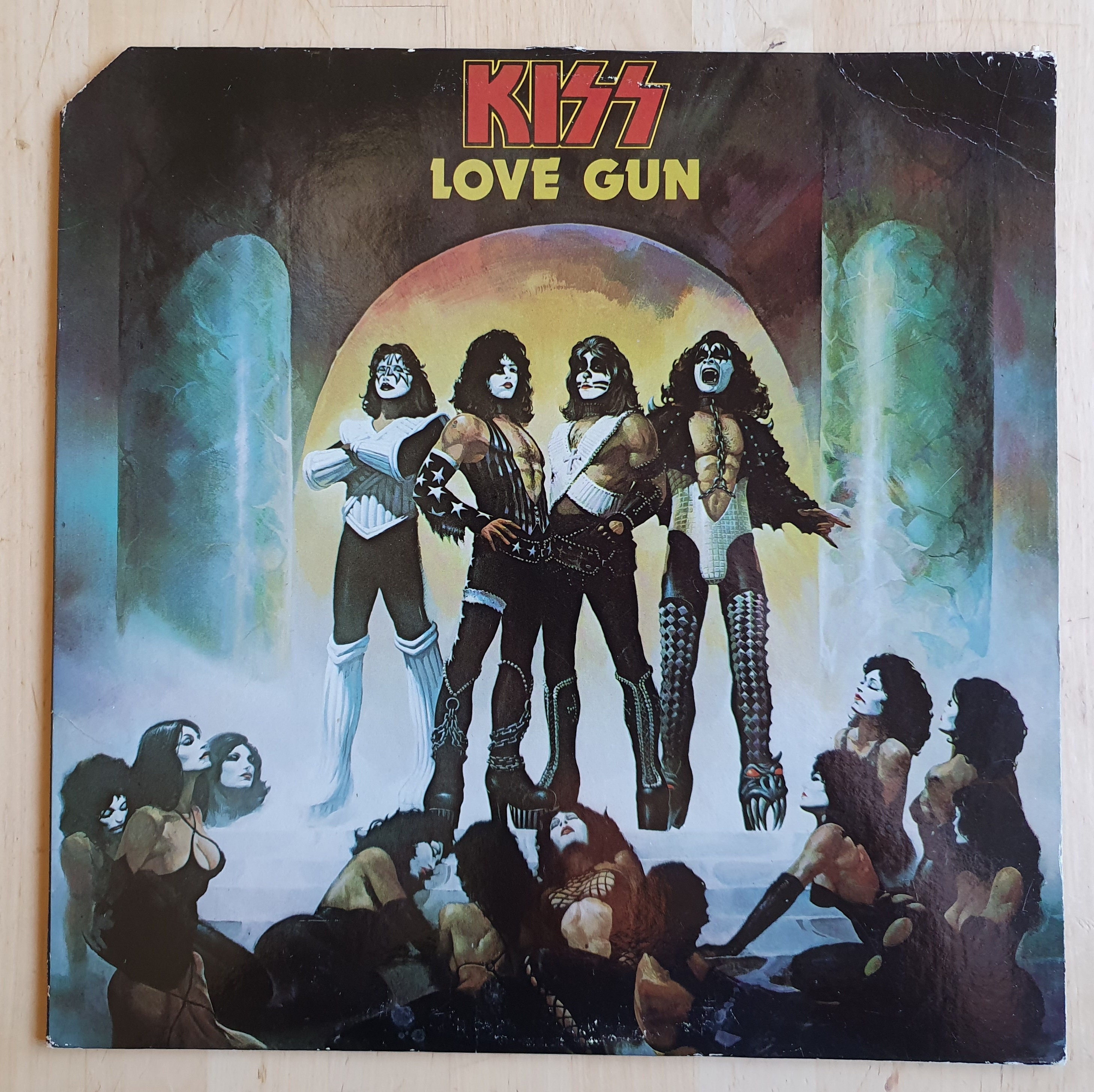 Kiss Album Vinyl Record, Love Gun - Excellent Sound - 1977, NBLP