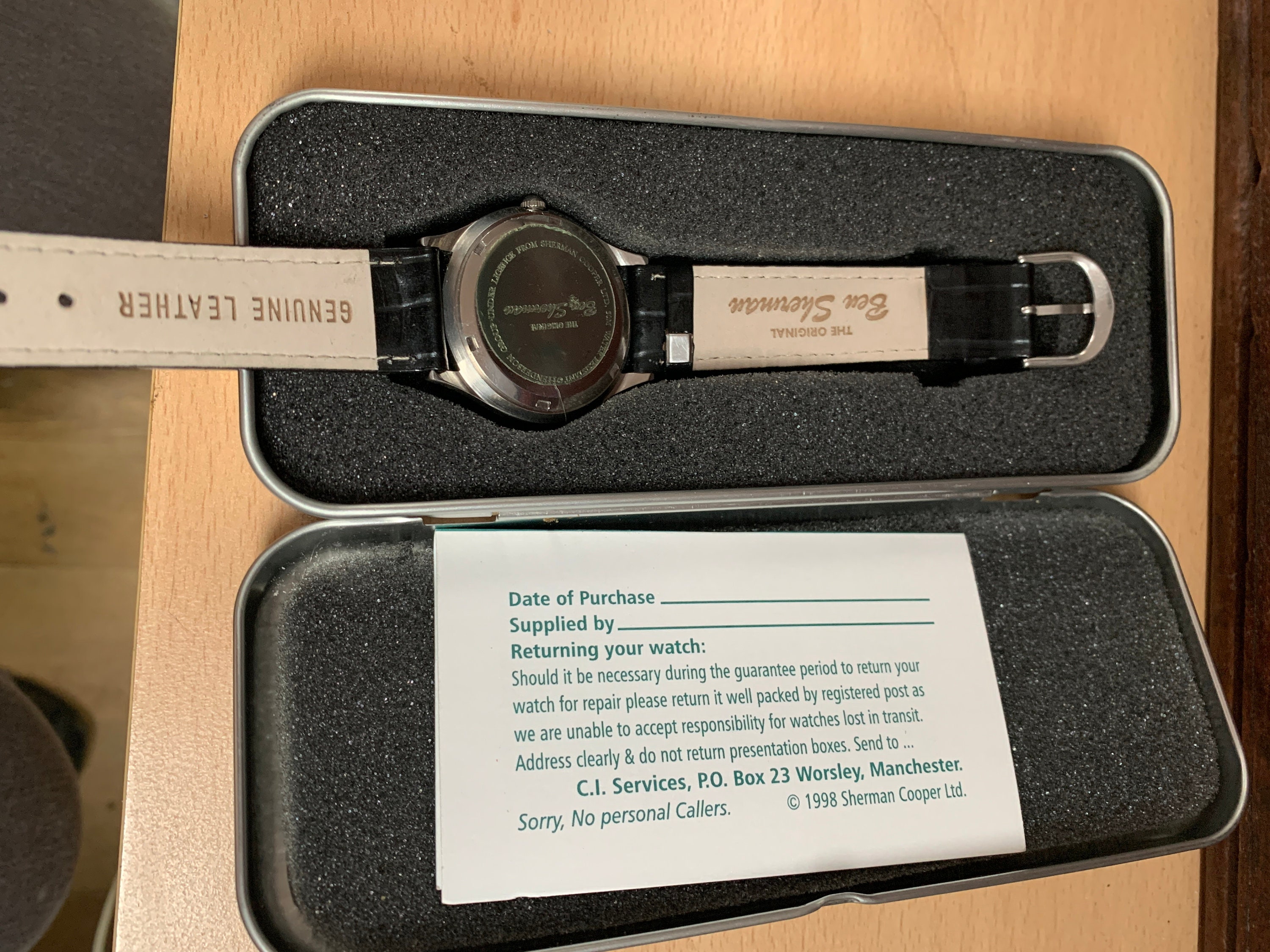 A Vintage the Original Ben Sherman Gents Watch in Tin - Etsy