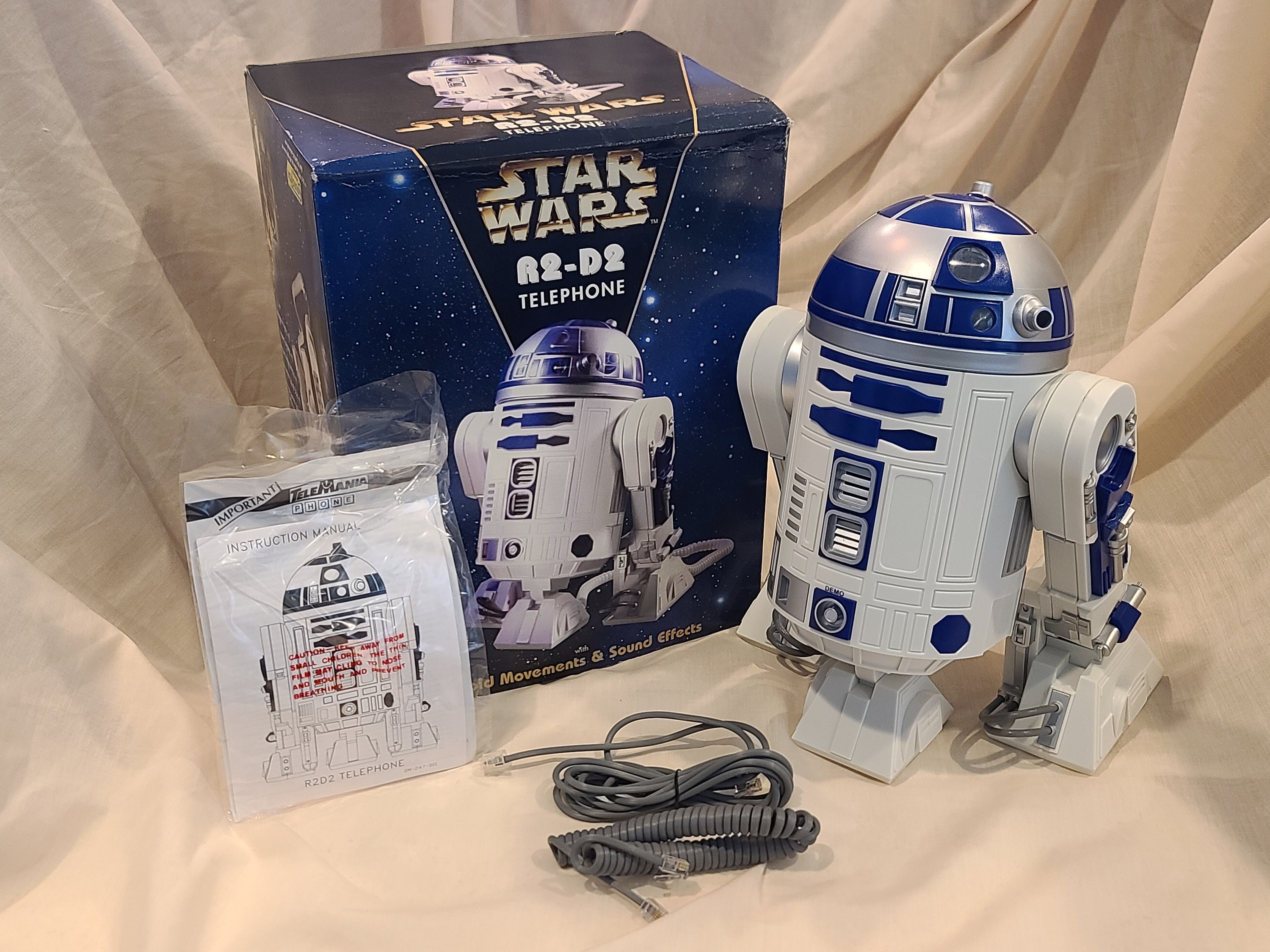 RARE Star Wars Vintage R2D2 New Old Stock Landline Telephone