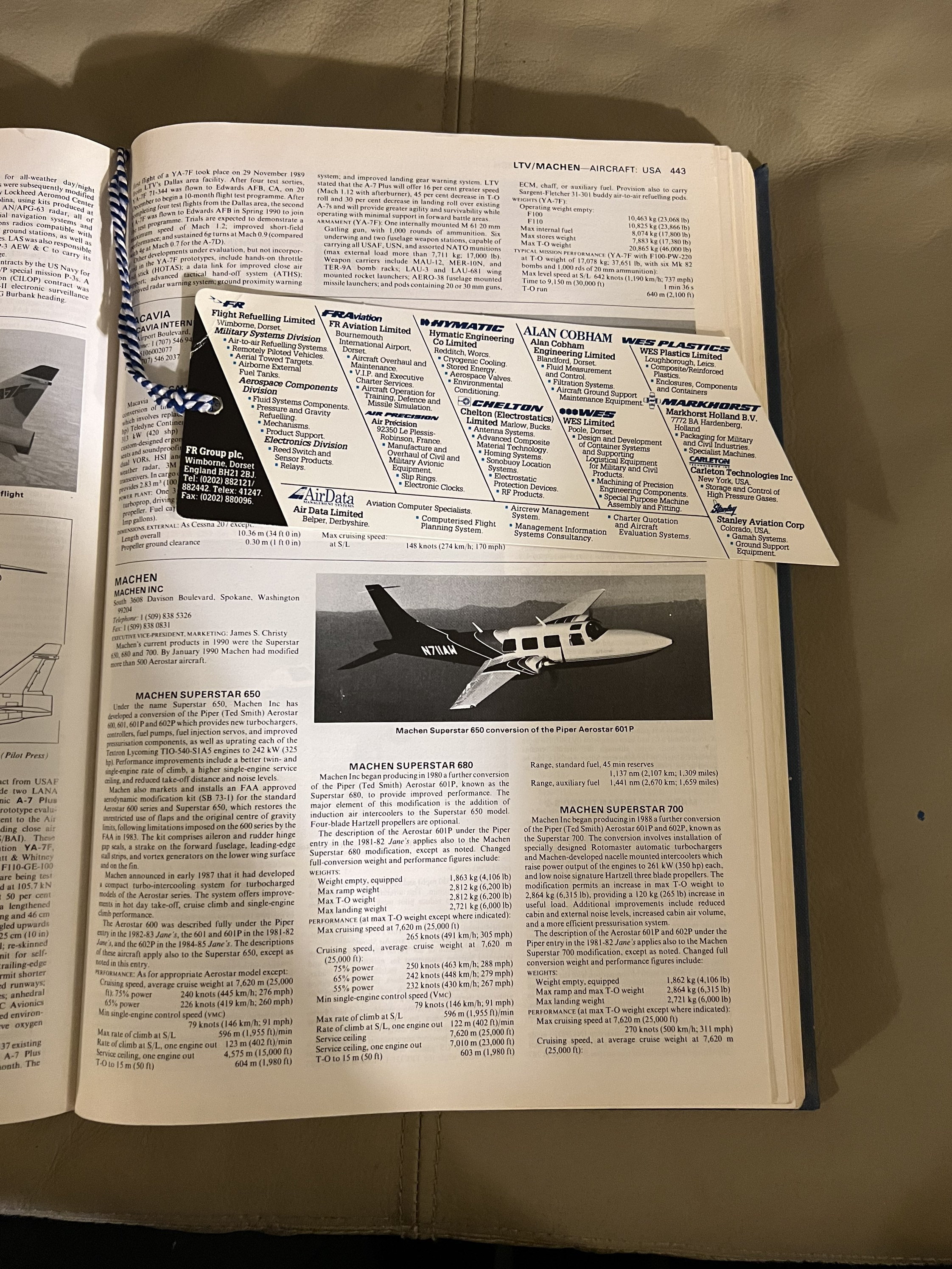 Jane's All the World's Aircraft 1990-91 - Etsy