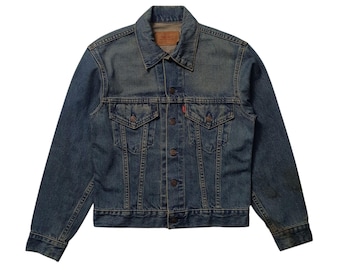 Vintage LEVI'S 507 Type 2 II Selvedge Denim Trucker Jacket Size 38