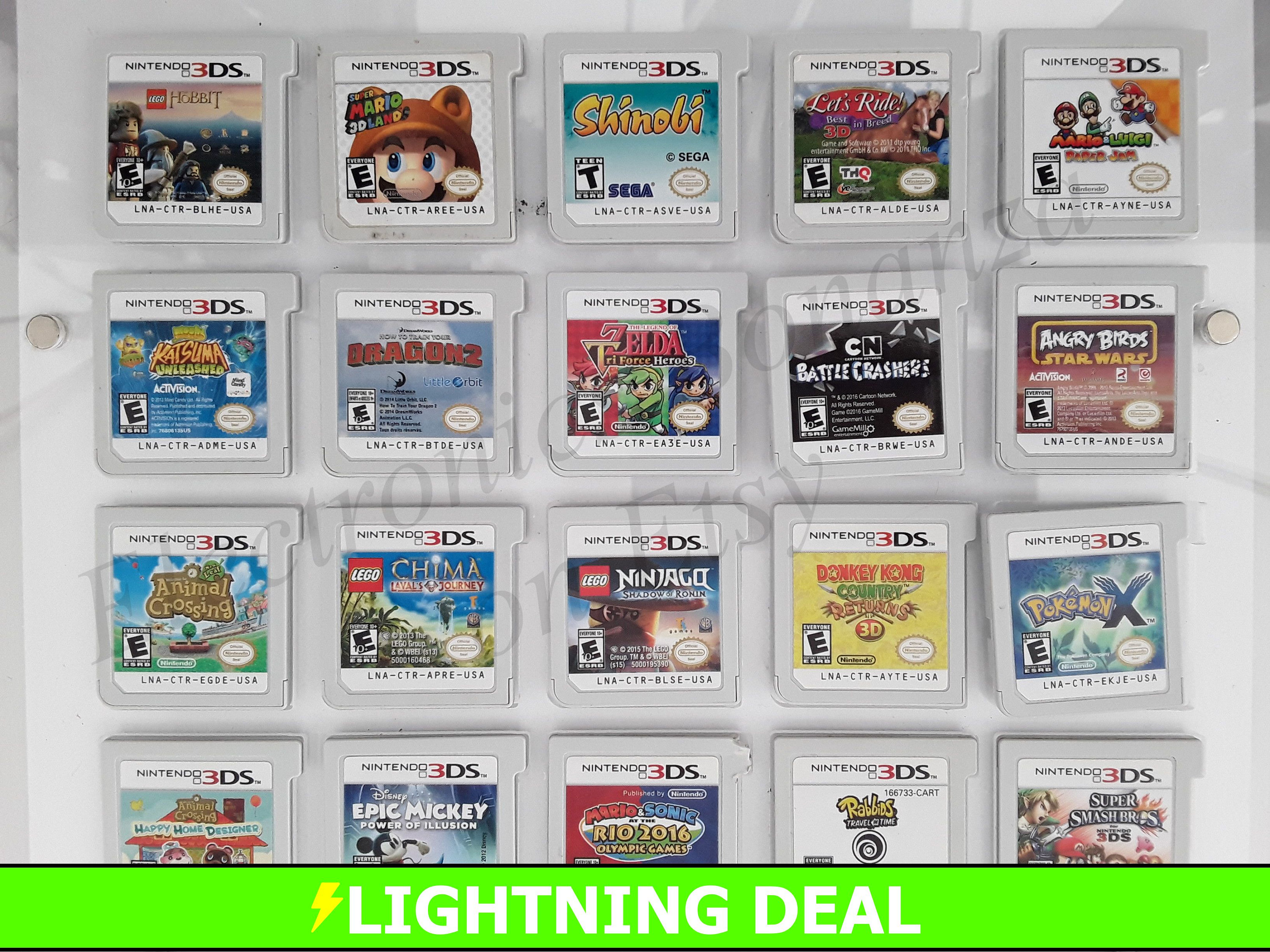 Authentic Nintendo 3DS Games for DS / Dslite / Dsi / 3DS XL and