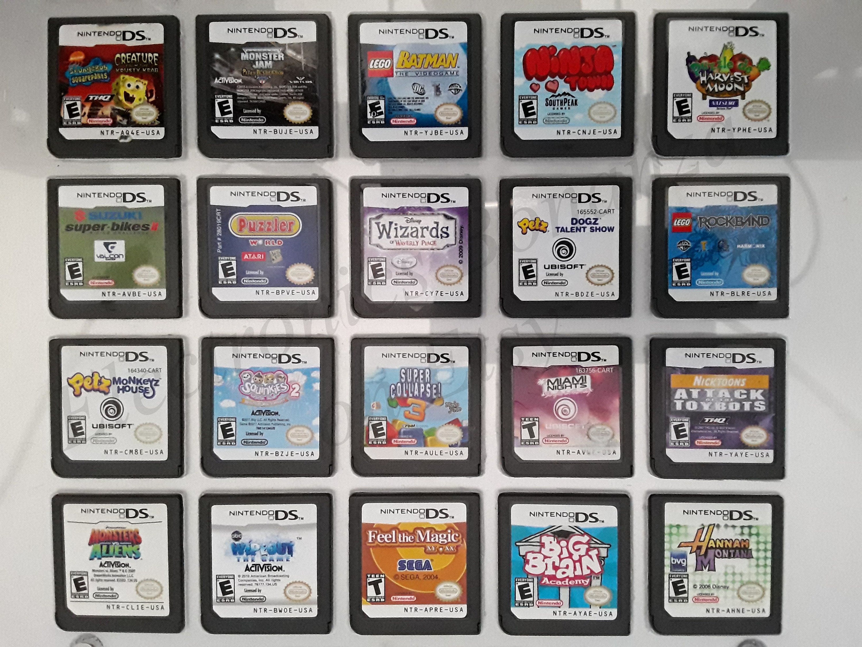 Authentic Nintendo DS Games for DS / Dslite / Dsi / 3DS XL and 2DS