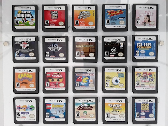 Authentic Nintendo DS Games for DS / Dslite / Dsi / 3DS XL and 2DS