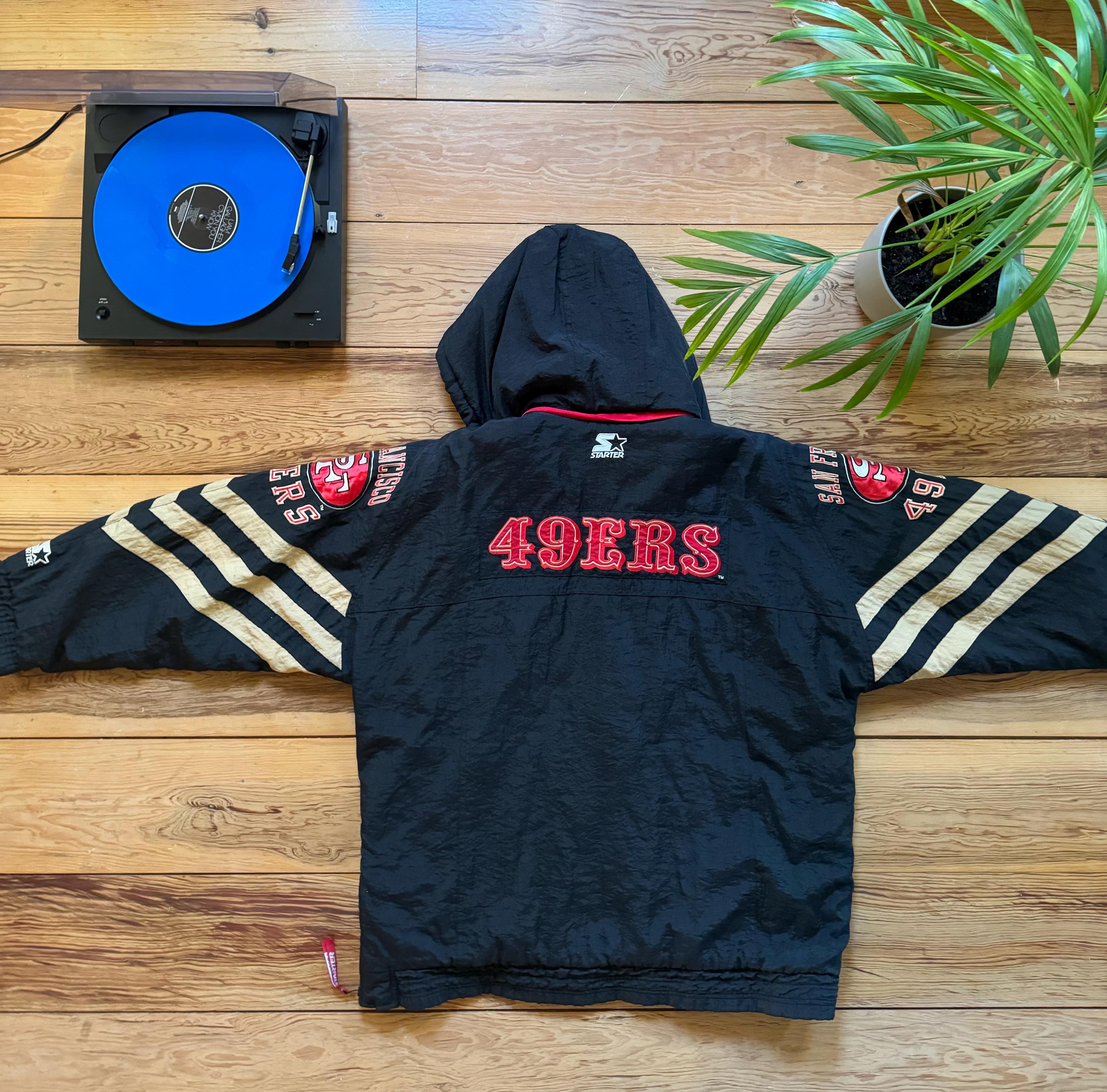 San Francisco 49ers - Starter Jacket - Size XL - Etsy