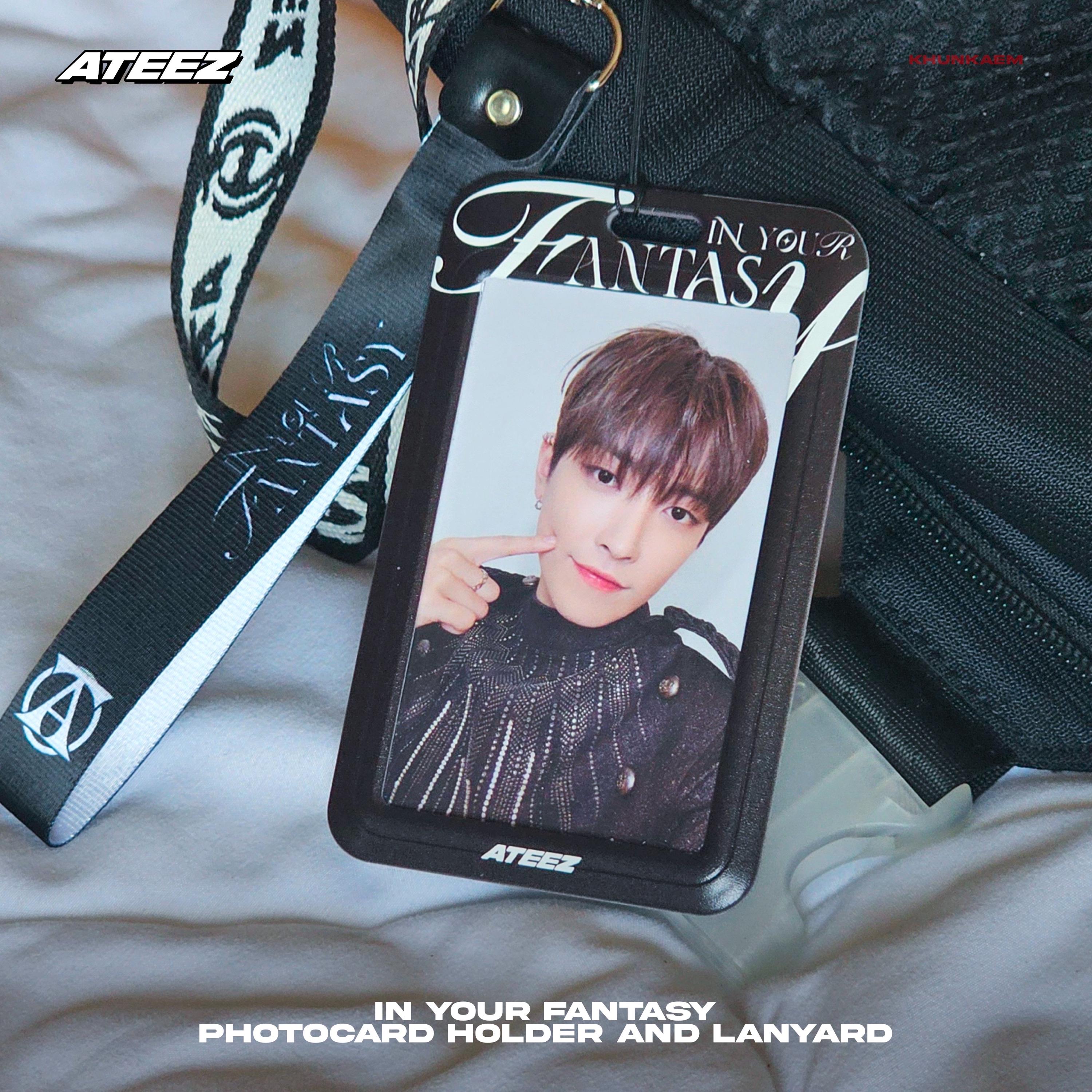ATEEZ 'in Your Fantasy' Photocard Holder and Lanyard - Etsy