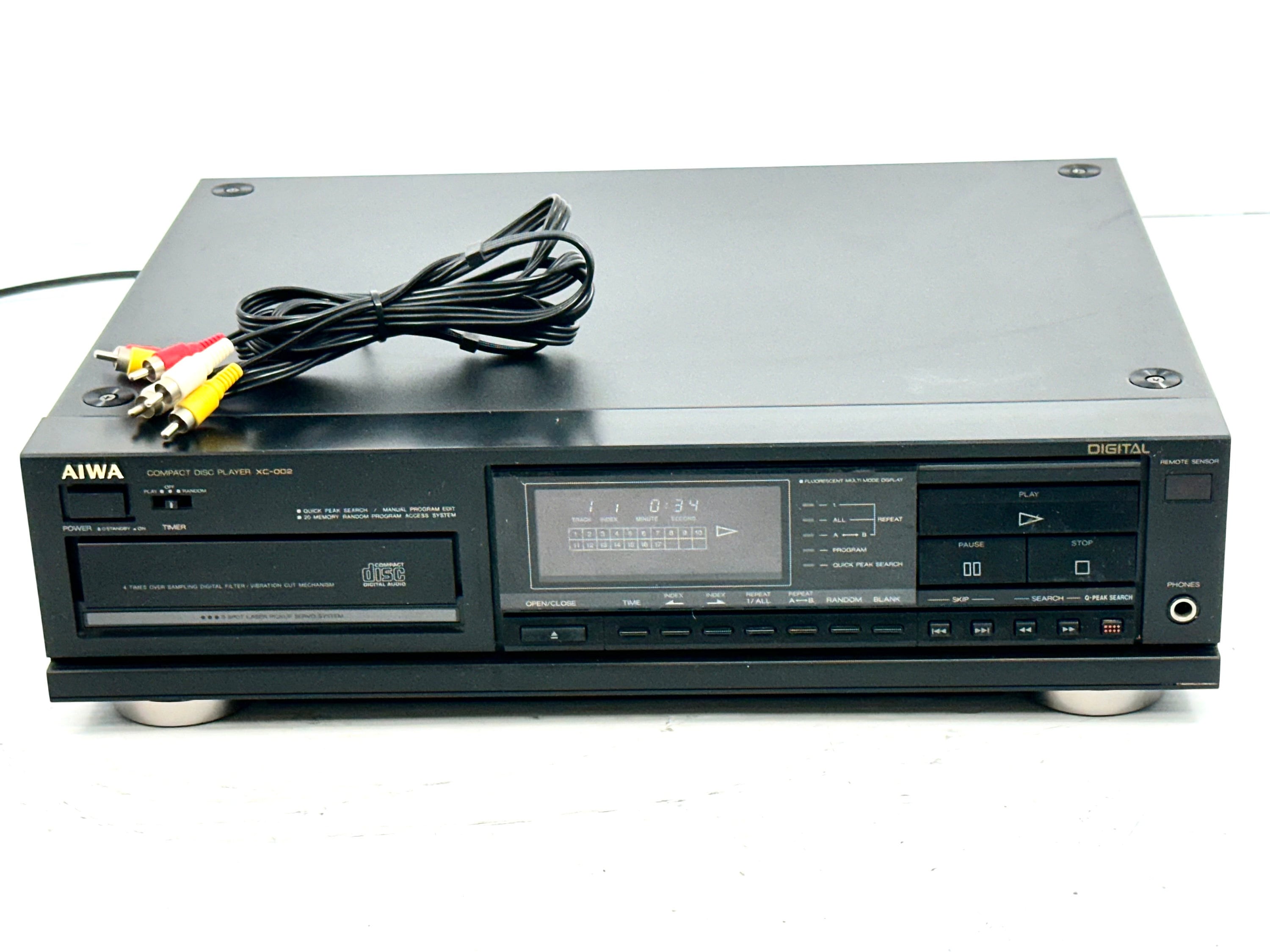 Aiwa Compact Disc Player Aiwa XC-002 Digital Audio, Excellent