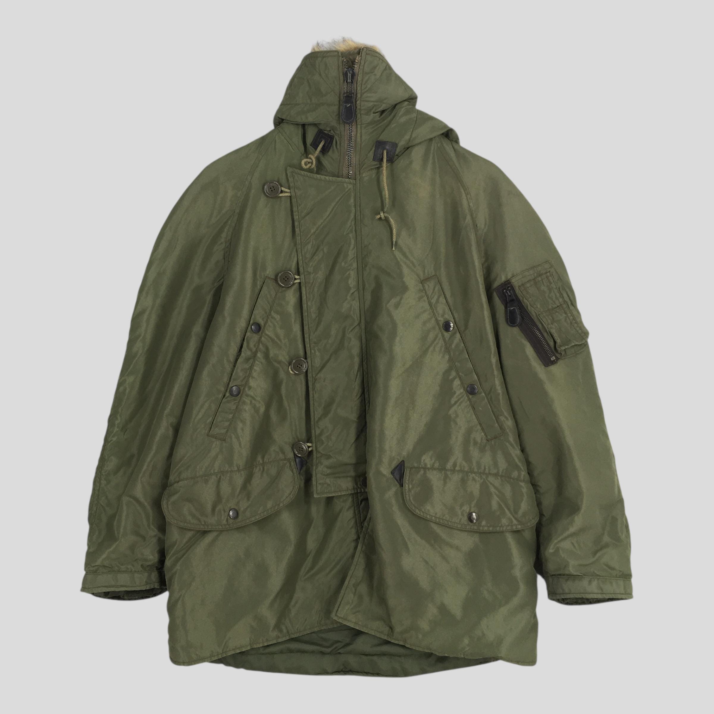 Vintage United Carr Buzz Rickson Type N-3B Parka Jacket Small Us