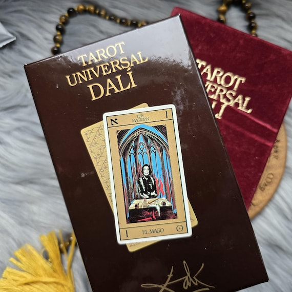 Tarot Universal Dali, 78 Card Tarot Deck With Guidebook and Box