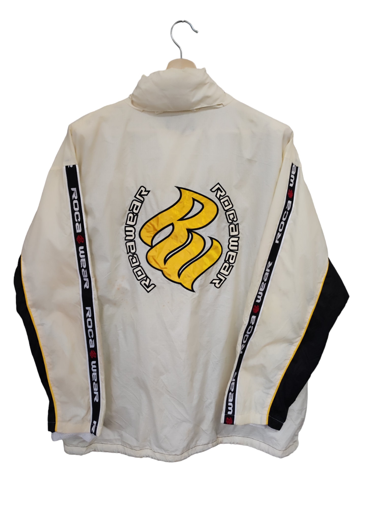 90s Vintage Roca Wear Sports Roca Wear Side Taped Jacket Oversized