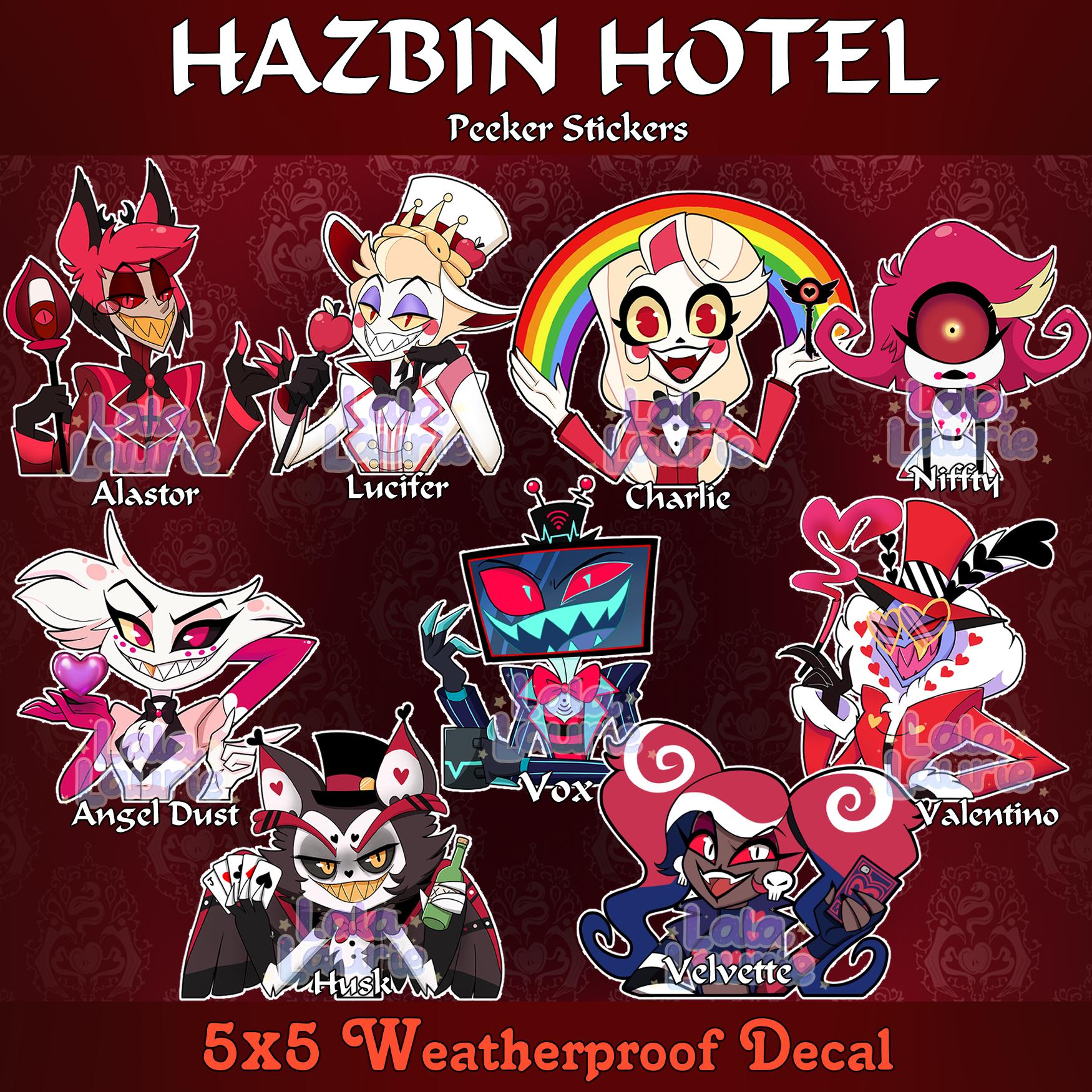 Hazbin Hotel Valentino Keychain - Etsy