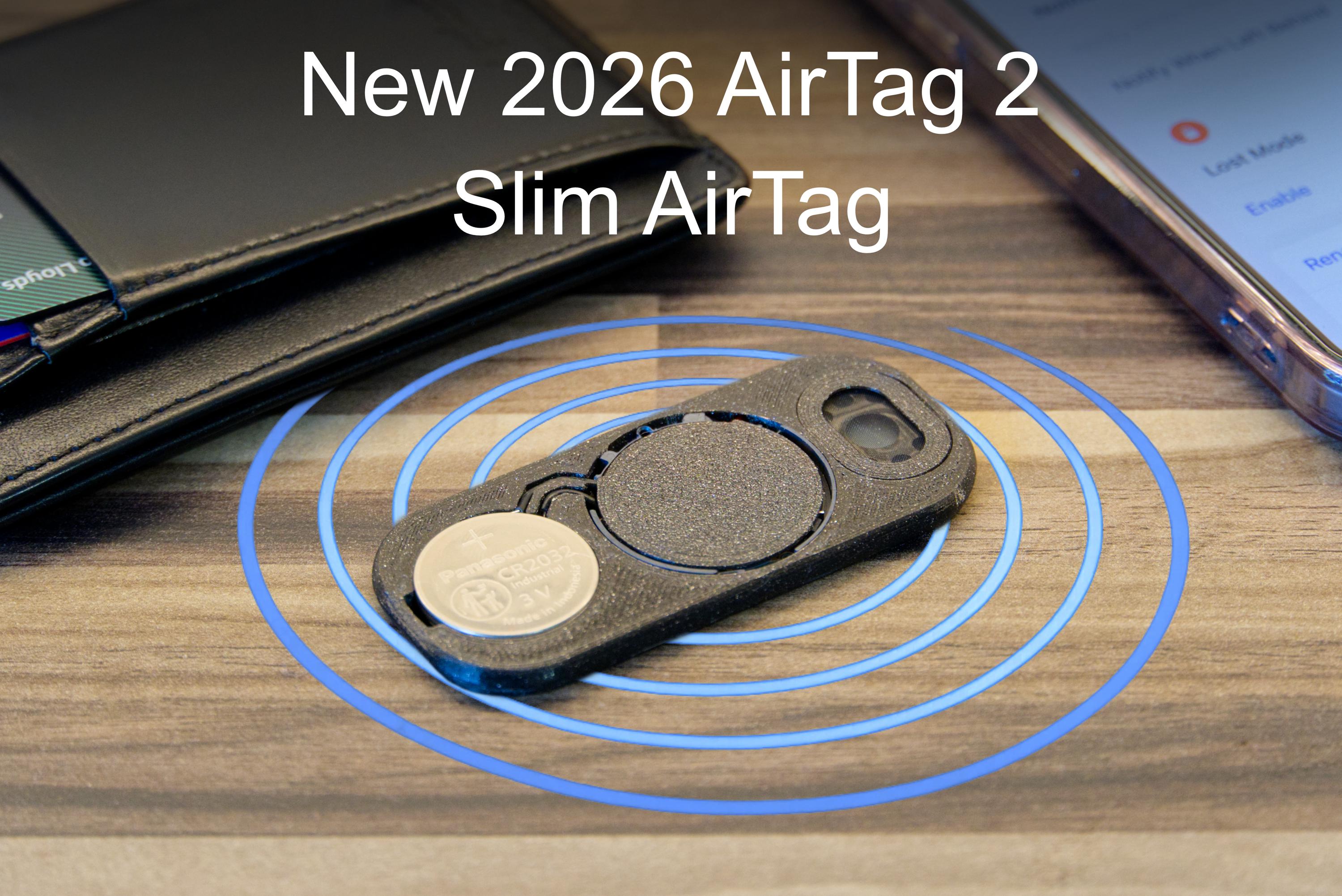 Using New 2026 AirTag 2! Super Thin Apple AirTag for Wallet Purse
